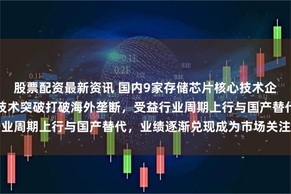 股票配资最新资讯 国内9家存储芯片核心技术企业凭借自主专利和关键技术突破打破海外垄断，受益行业周期上行与国产替代，业绩逐渐兑现成为市场关注焦点